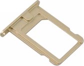 Metal micro Simcard tray holder Gold voor Apple iPhone 5S