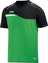 Jako Competition 2.0 T-Shirt Soft Groen-Zwart Maat 3XL