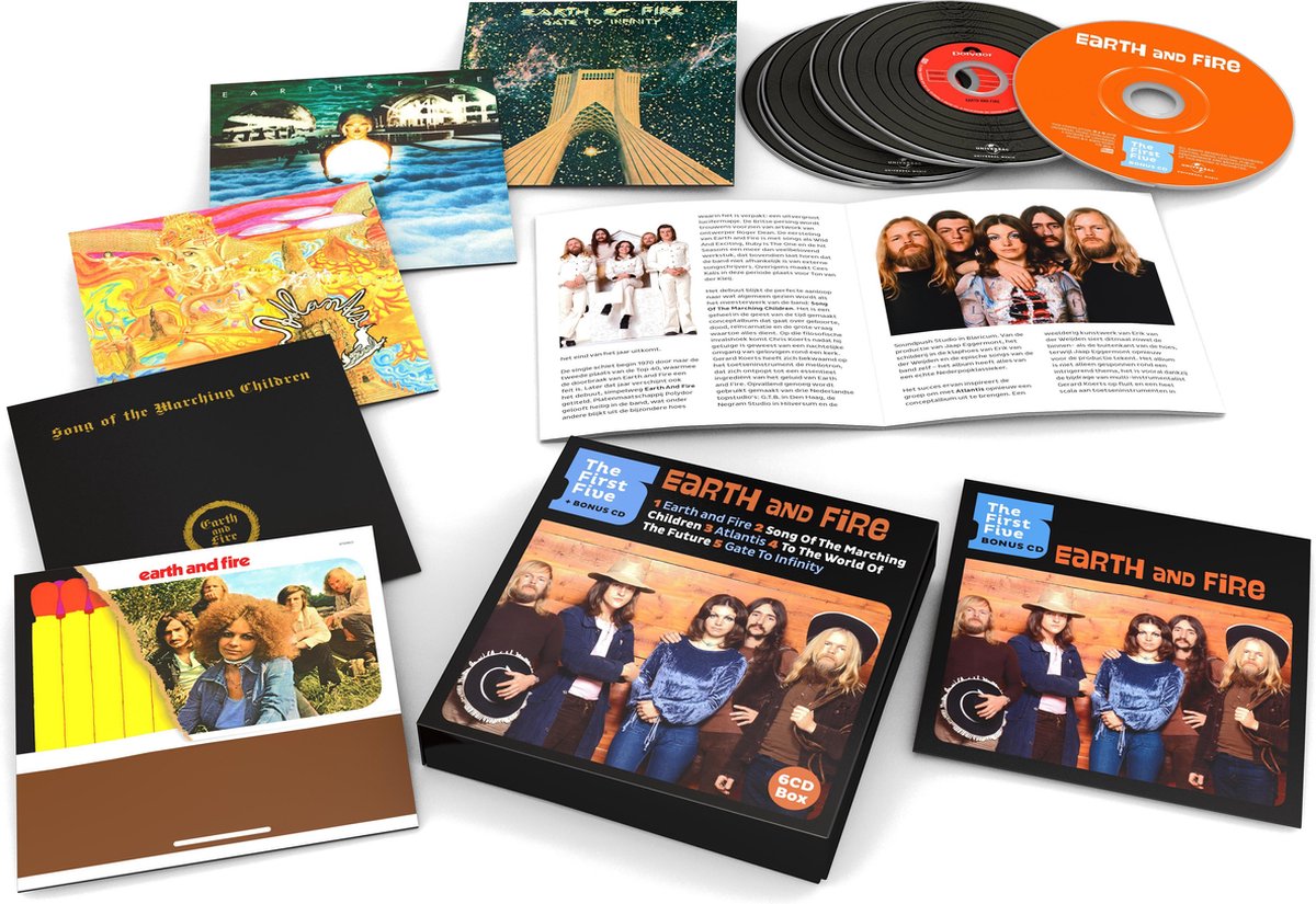 The First Five (Limited Edition), Earth & Fire | Muziek | bol