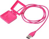 USB-lader adapter voor Fitbit Blaze - Roze