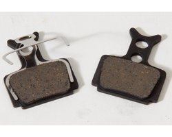 Formula RX/Mega/T1/R1/R1R/RR1/RO/C1 schrijfrem remblokken semi metallisch bruin Uitvoering semi metallic met aluminium platen