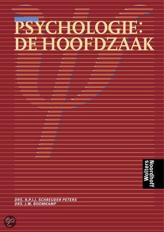 Cover van het boek 'Psychologie / druk 3'