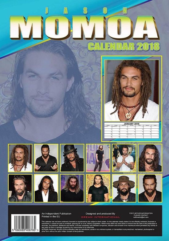Jason Momoa A3 Kalender 2018