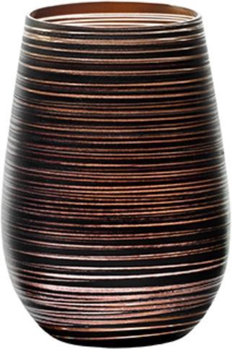 Stölzle Twister Waterglazen Zwart Brons 465 ml