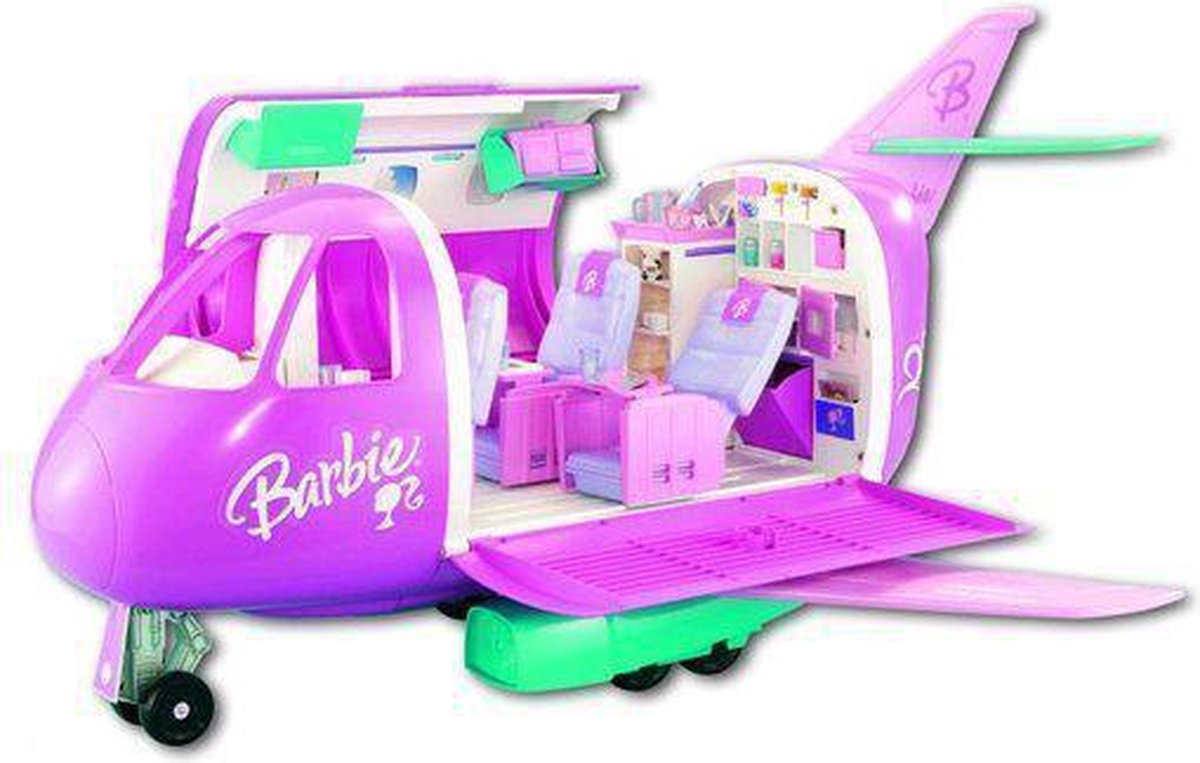 Aanbod verkwistend sneeuw Barbie Glamour Vliegtuig | bol.com
