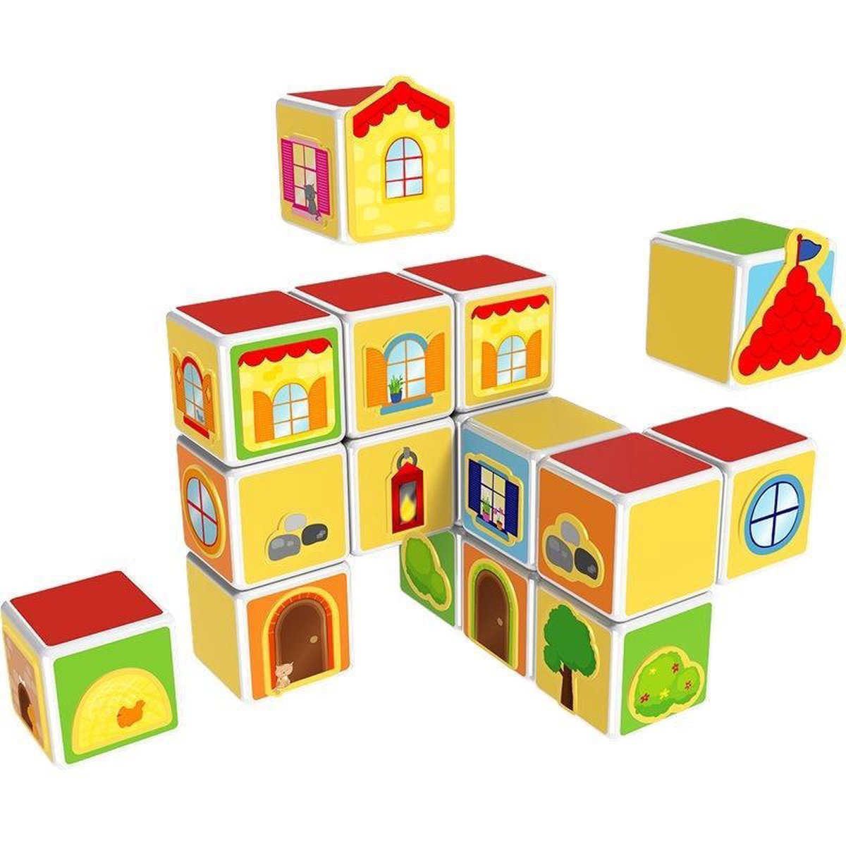 Geomag MagiCube Castles & Home - 78 delig — cadeau in Spellen & Speelgoed - foto 7