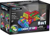 Laser Pegs Constructie speelgoed - Vrachtwagen 8 in 1