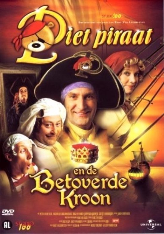Cover van de film 'Piet Piraat - En De Betoverde Kroon'