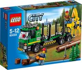 LEGO City Le transport du tronc d'arbre - 60059