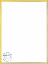 Homedecoration Almelo – Fotolijst – Fotomaat – 22 x 29 cm – Goud Glans