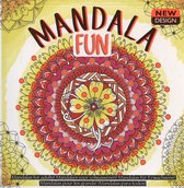 Kleurboek voor volwassenen - Mandala fun - new design -  roze