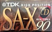 Cassettebandje TDK SA-X 90