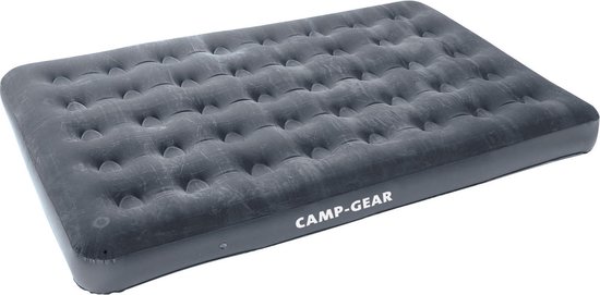Camp-gear Luchtbed - Velours Xl 2 - 2-persoons - 200x140x23 Cm | bol.com