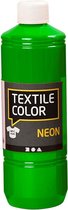 Peinture Textile Creotime Textile Color Vert Néon - 500 ml