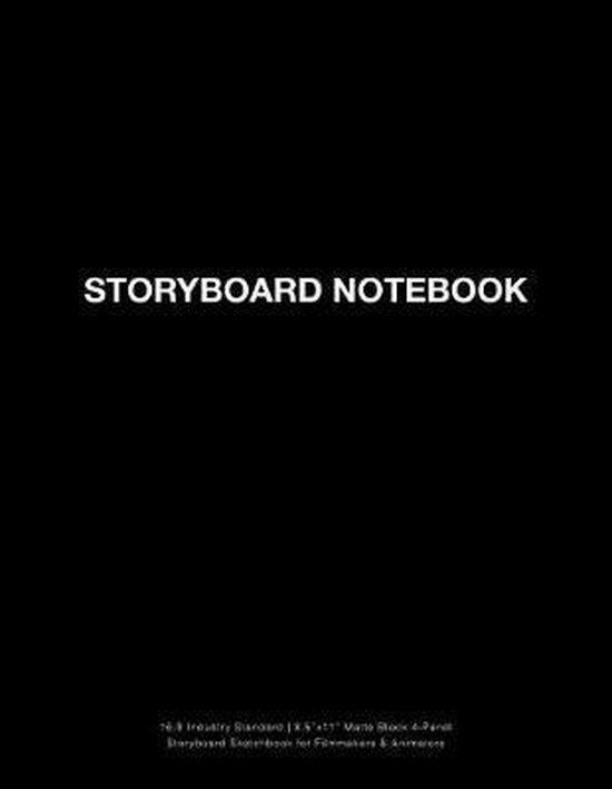 Storyboarding- Storyboard Notebook