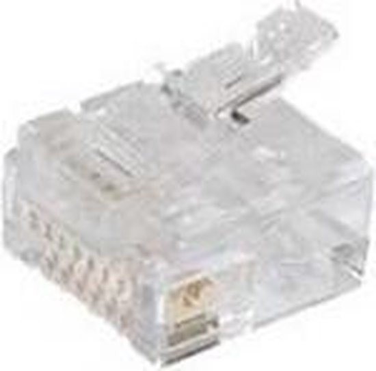 S/CONN RJ12 Transparant | bol