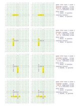 Fifty Scrabble Box Scores Games 2951-3000