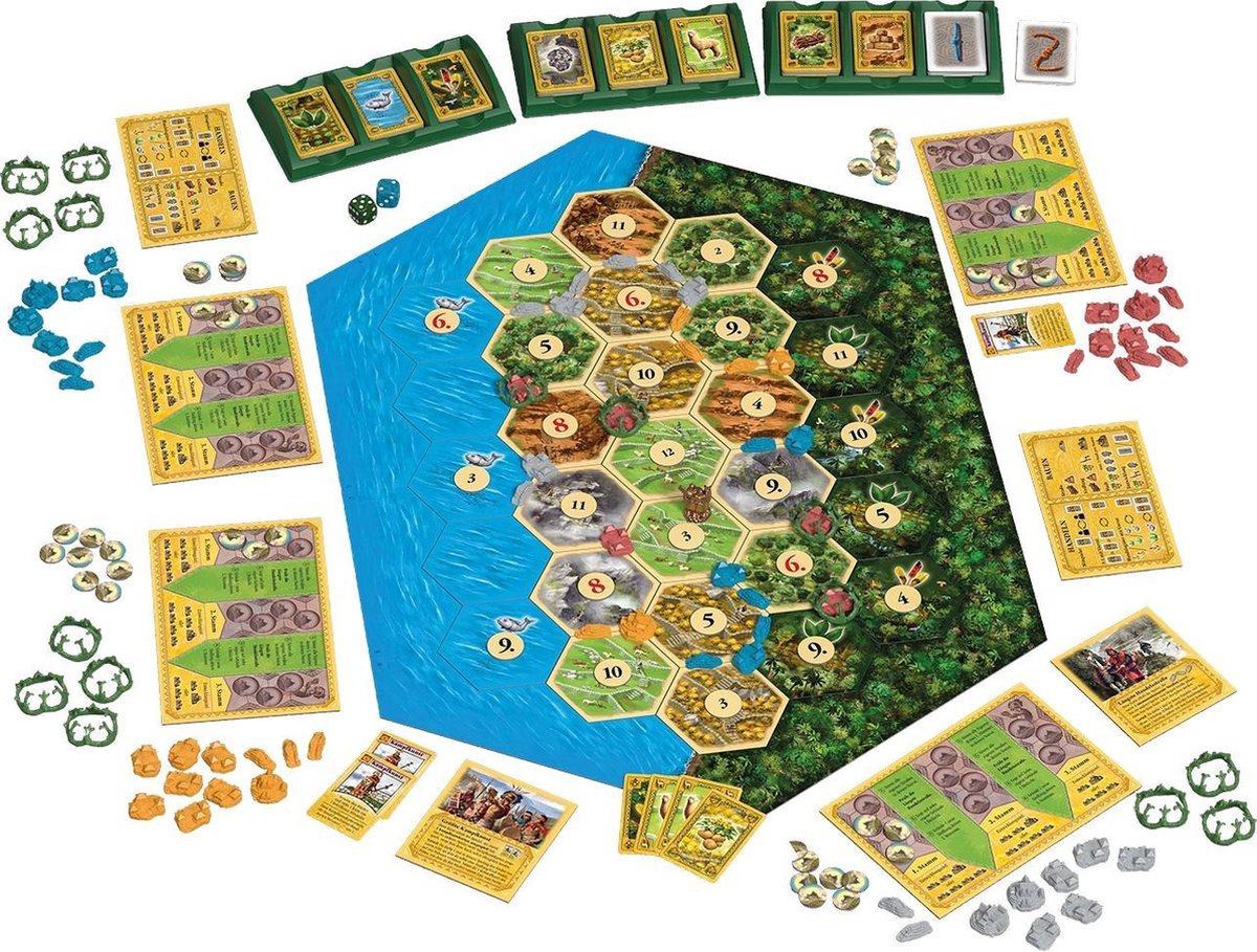 999 Games - Catan: De Opkomst van de Inca's Bordspel — afbeelding 2
