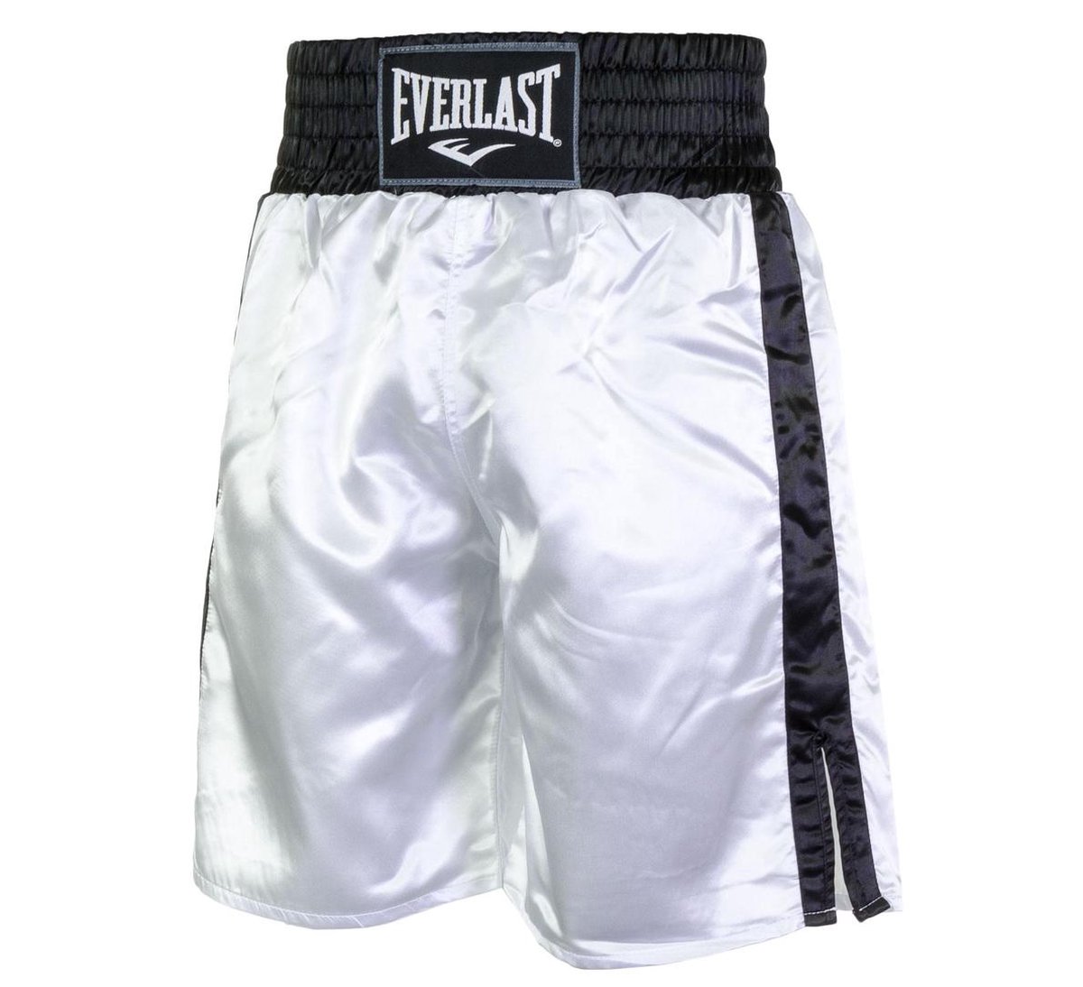 Everlast Pro Boxing Short Boksbroek - Maat L - Unisex - wit/zwart | bol.com