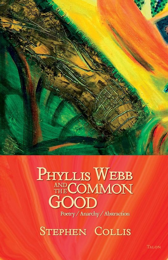 Phyllis Webb and the Common Good - cover