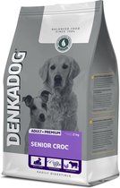 Denkadog Senior Croc Rund & Vis & Kip - Hondenvoer - 2.5 kg