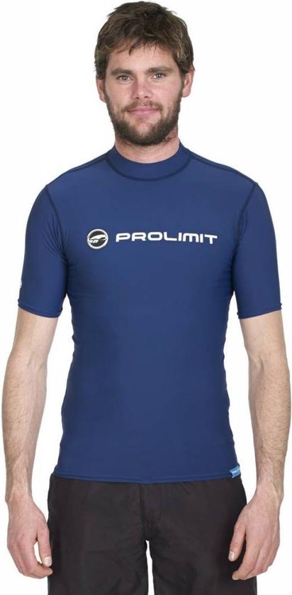 tanker Muildier Economisch UV-shirt |zwemshirt heren Prolimit kleur blauw maat Medium | bol.com