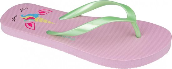 Waimea Teenslippers - Waikiki Beach - Roze/Mint 34