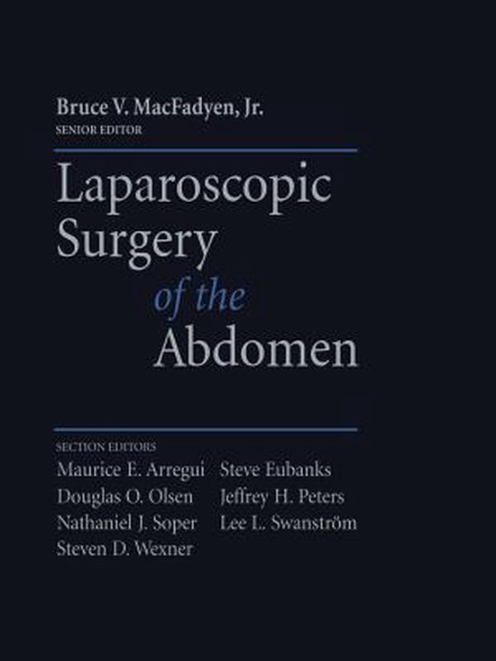Laparoscopic Surgery of the Abdomen - cover
