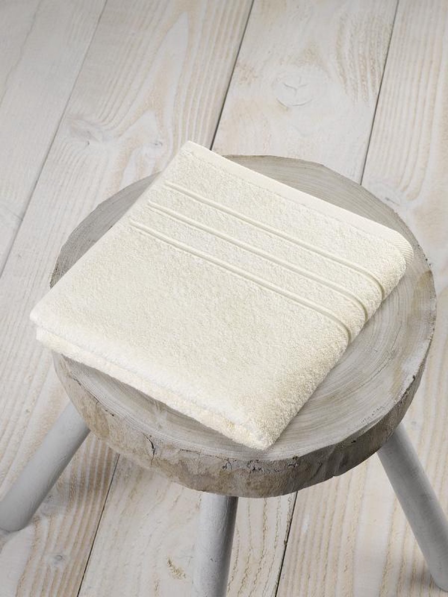 De Witte Lietaer Dolce Handdoek 50 x 100 cm - ivoor
