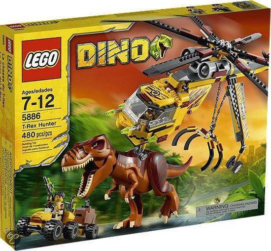 LEGO Dino T-Rex Helikopter - 5886 | bol.com