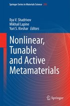 Springer Series in Materials Science 200 - Nonlinear, Tunable and Active Metamaterials