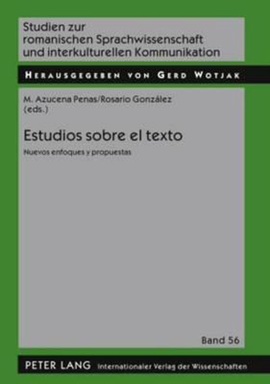 Estudios sobre el texto - cover