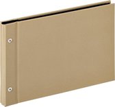 Walther Design SBL-233-C Lino - Fotoalbum - 27,5 x 19 cm - Sand - 40 pagina's