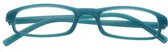 Lifetime-vision Leesbril Rechthoekig Unisex Blauw Sterkte +3.00