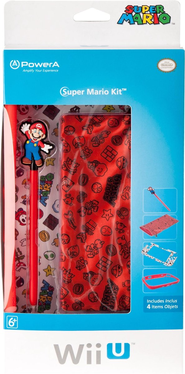 Power A Super Mario Bros Accessoire Pakket Wii U - POWERA