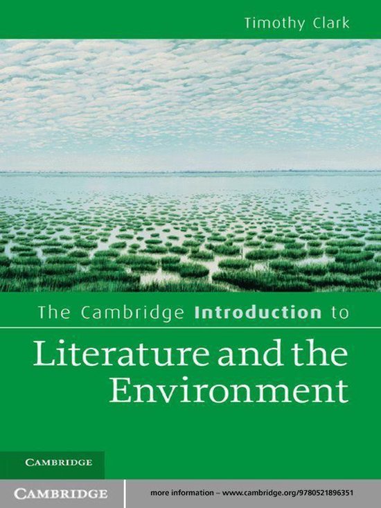 Cambridge Introductions to Literature - The Cambridge Introd ... - cover