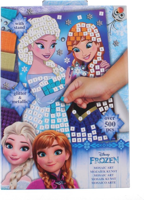 in stand houden Contract gaan beslissen Disney Frozen Mozaïek Diamanten Knutselset | bol.com