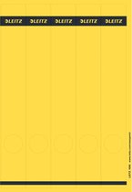LEITZ dossier rugetiket, 39 x 285 mm, lang, smal, geel