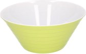 Schaal melamine groen 27 cm