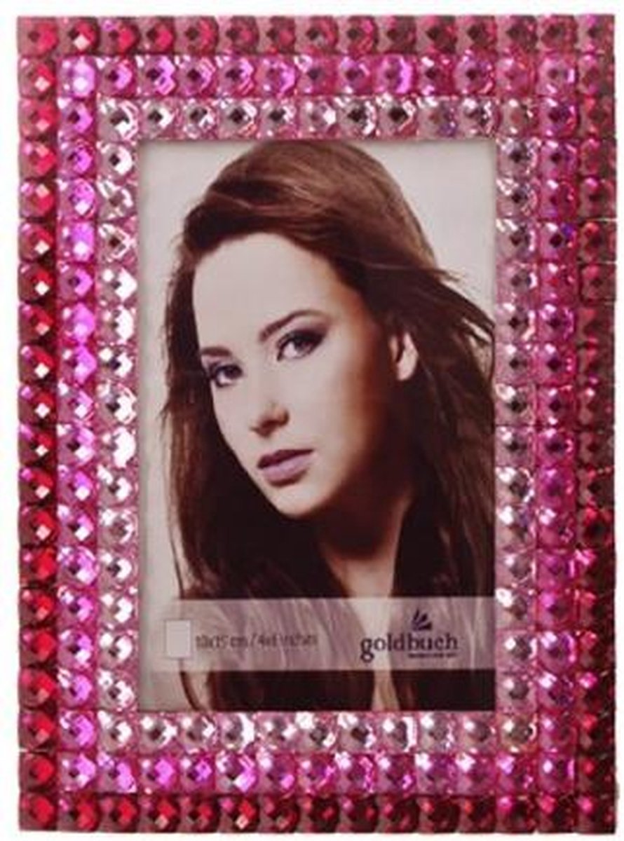 "940022 Portraitrahmen Cristal 10x15cm, rot"
