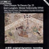 Taby Church Choirs, Orpheus Chamber Ensemble, Kerstin Ek - Te Deum, Op. 25/Messe Solennelle (1950) (CD)