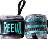 Reeva Wrist Wraps Blauw - Wrist Wraps geschikt voor Fitness, Crossfit en Krachttraining - Wrist Wraps voor Heren en Dames