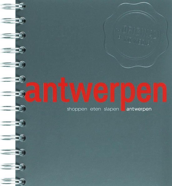Cover van het boek 'Antwerpen shoppen eten slapen' van D. Pappyn