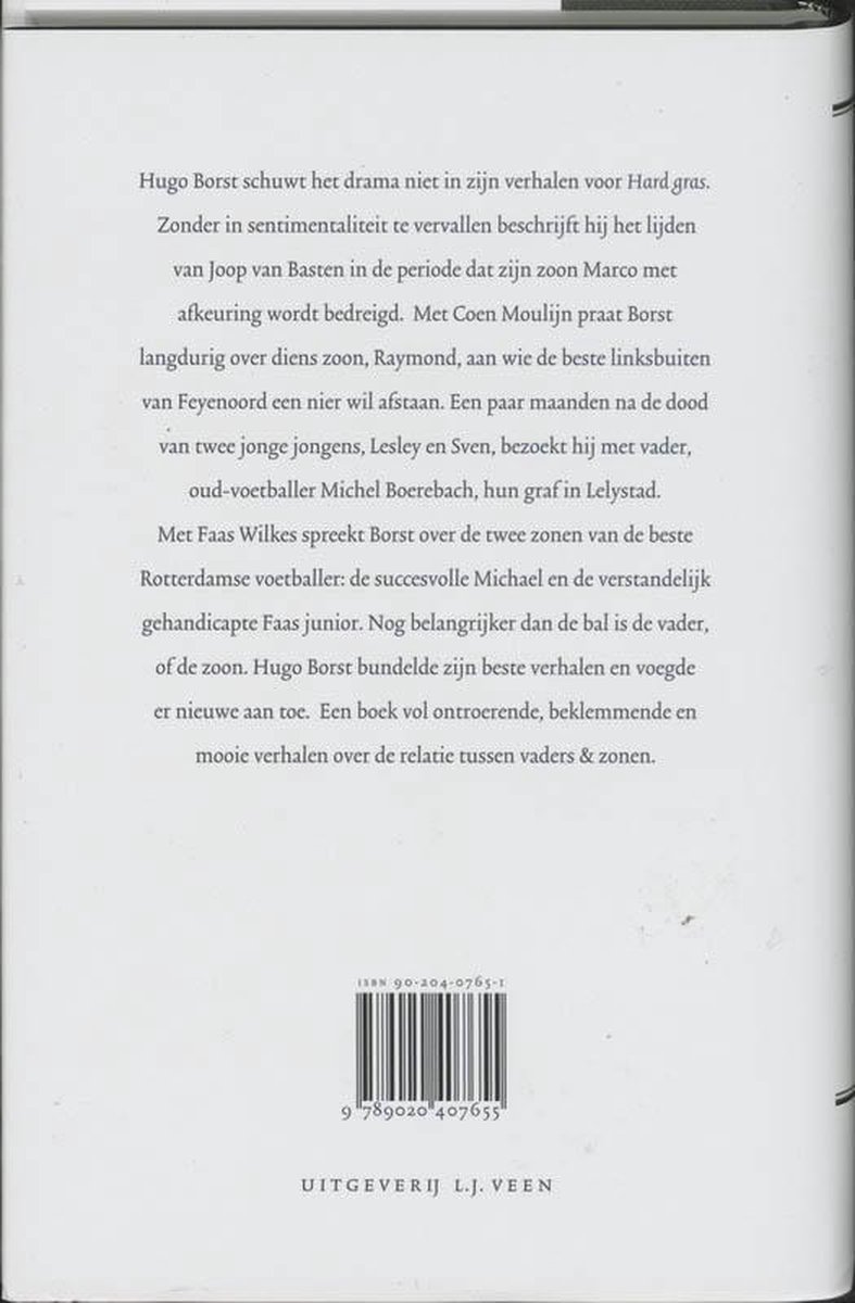 Over Vaders En Zonen - back cover