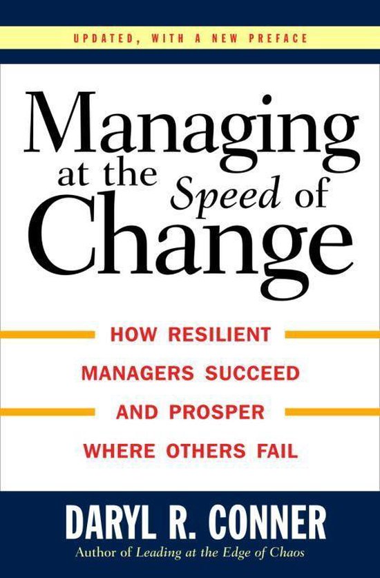 Managing at the Speed of Change - cover