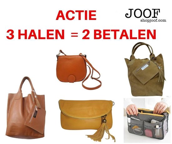 Leren Shopper Zwart | bol.com