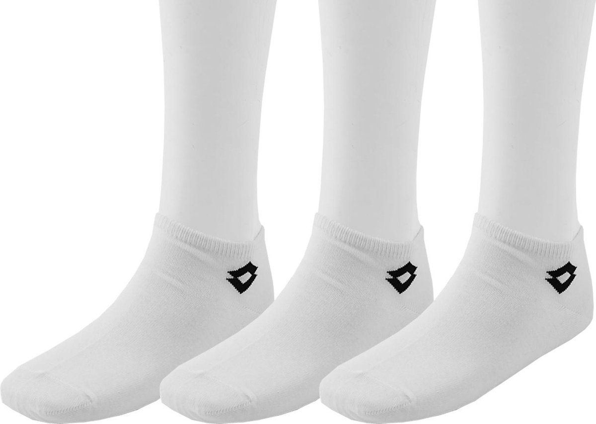 Lotto Sneaker sokken - maat 35 tm 38 - Wit - 3 paar