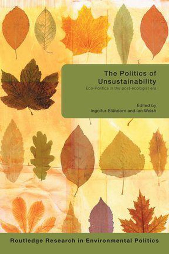 The Politics of Unsustainability - cover
