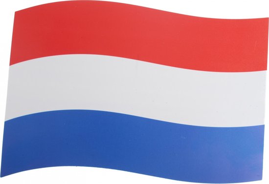 Nederland Autovlag Magnetisch Rood/wit/blauw 21 X 15 Cm | bol.com