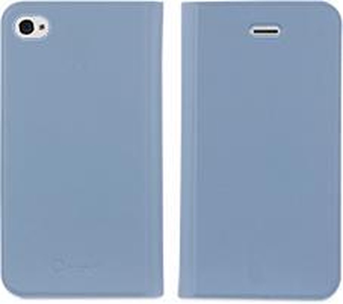 muvit iPhone 4 / 4S Folio Card Case Placid Blue
